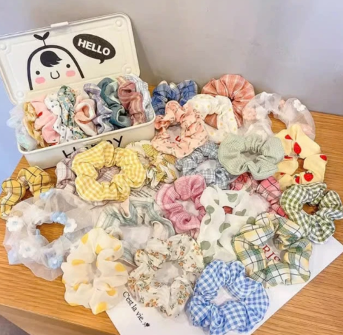 Jesmary – Scrunchie Collection Hot Trend Fashion 2025, Design on Demand – Factory Made in Vietnam