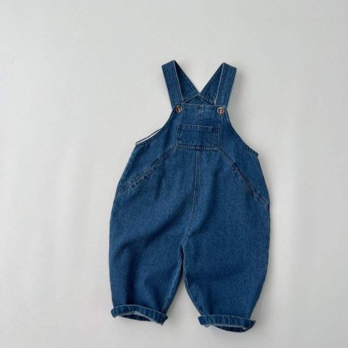 JESMARY – Lovely Kid Denim Overalls with Skin-Friendly Fabric for All-Day Comfort