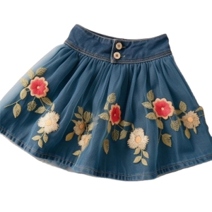 JESMARY – Nhà Máy May Váy Jean Trẻ Em Xuất Khẩu In Thêu Sắc Nét, Bền Màu