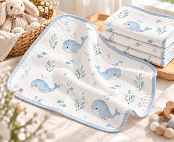 JESMARY – Xây Dựng Chiến Lược Khác Biệt Hóa Với Dòng Khăn Tắm Trẻ Em Cao Cấp Từ Nhà Máy Trực Tiếp