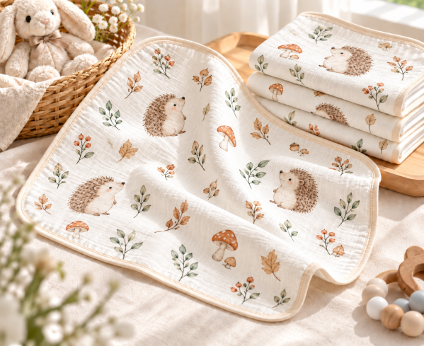 JESMARY – Khám Phá Khác Biệt: Trải Nghiệm Dòng Sản Phẩm Khăn Chữ T Lót Lưng Cho Bé Từ Xưởng Sản Xuất JESMARY