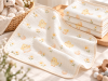JESMARY - Xưởng in thêu logo thương hiệu lên khăn sữa cho cửa hàng mẹ và bé