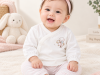 JESMARY - Bộ Sơ Sinh Dài Tay Vải Cotton Mềm Mịn Tông Màu Nhạt, Ấm Áp Và Dễ Mặc