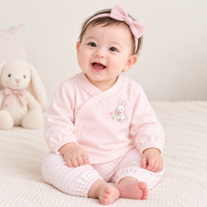 JESMARY - Bộ Sơ Sinh Vải Lanh Cotton Siêu Nhẹ Thoáng Mát, Phù Hợp Cho Ngày Nóng