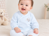 JESMARY - Áo Sơ Sinh Cotton Hai Lớp Mềm Nhẹ, Màu Sắc Dịu Nhẹ, Giữ Ấm Cho Bé