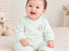 JESMARY - Bộ Sơ Sinh Họa Tiết Hoa Nhí Trên Nền Pastel, Mềm Mịn Và Đáng Yêu Cho Bé Gái