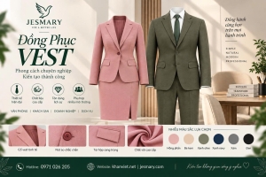 JESMARY - Xưởng Sản Xuất Áo Vest & Âu Phục Chuyên Nghiệp JESMARY: Giải Pháp Kiến Tạo Vẻ Đẹp Quyền Lực Cho Doanh Nghiệp