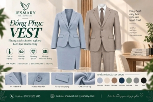 JESMARY - Xưởng Sản Xuất Đồng Phục Áo Vest & Âu Phục Chuyên Nghiệp JESMARY: Giải Pháp Kiến Tạo Vẻ Đẹp Quyền Lực Cho Doanh Nghiệp