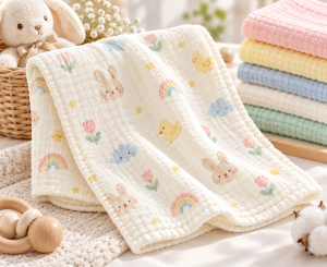 JESMARY - Xưởng Sản Xuất Khăn Sữa Muslin Mềm Mịn Cho Bé
