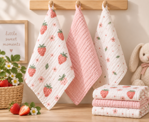 JESMARY - Xưởng Khăn Sữa Muslin Gia Công Theo Yêu Cầu Của Khách Hàng
