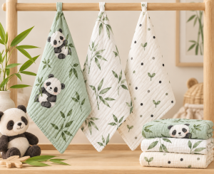 JESMARY - Khăn Sữa Muslin Nhiều Quy Cách, Phù Hợp Từng Nhu Cầu Sử Dụng