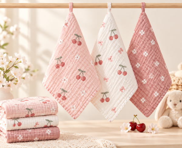JESMARY - Khăn Sữa Muslin Tiện Dụng, Phù Hợp Cho Bé Và Các Thương Hiệu Mẹ Bé