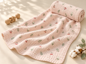 JESMARY - Khăn Tắm Muslin Mềm Mịn Cho Bé, Thiết Kế Nhẹ Nhàng, Tiện Dụng Cho Nhu Cầu Chăm Sóc Hằng Ngày