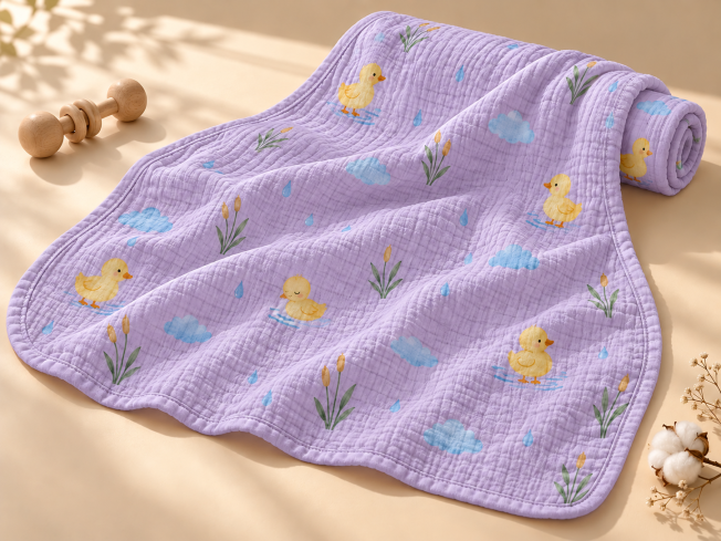 JESMARY - Khăn Tắm Muslin Cho Bé Sơ Sinh Mềm Mịn, Thấm Hút Tốt, Phù Hợp Với Nhu Cầu Chăm Sóc Trẻ Nhỏ